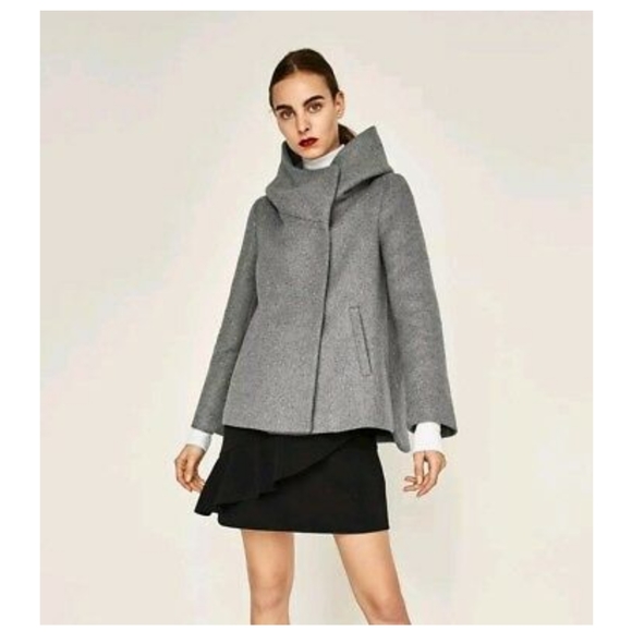 Zara Basic coat - Picture 3 of 3